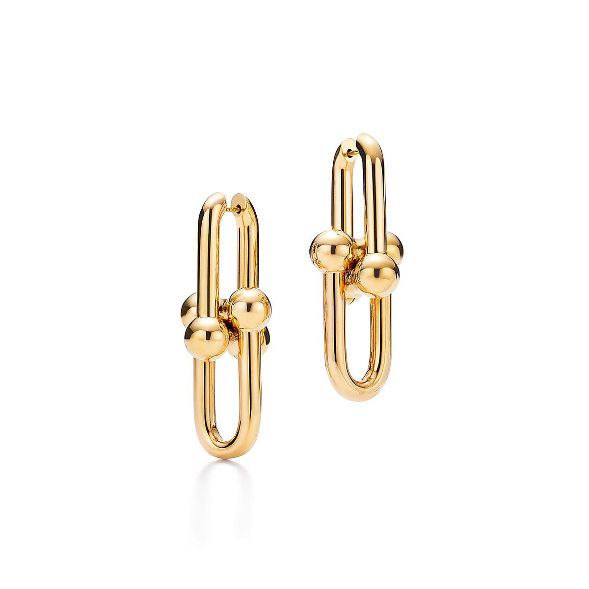 18K Tiffany HardWear Extra Large Link Earrings