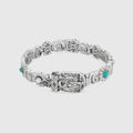 Double Gucci Flowers Bracelet