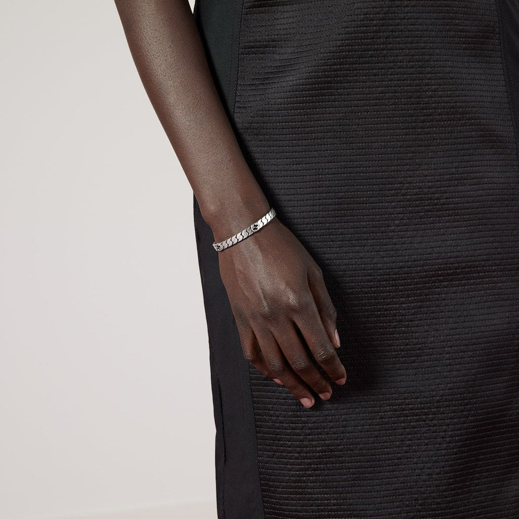 Double Gucci Interlocking Gucci Cuff Bracelet