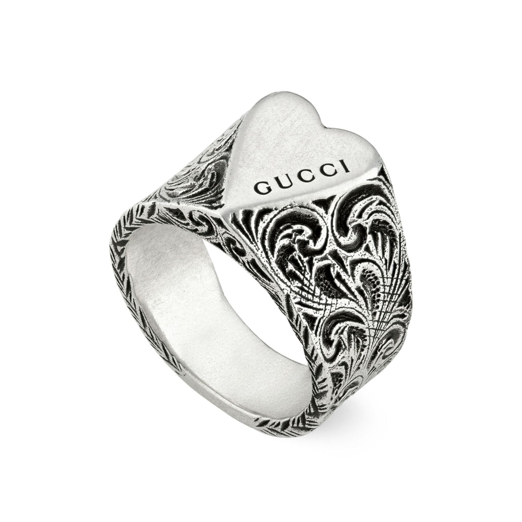 Double Gucci Heart Ring