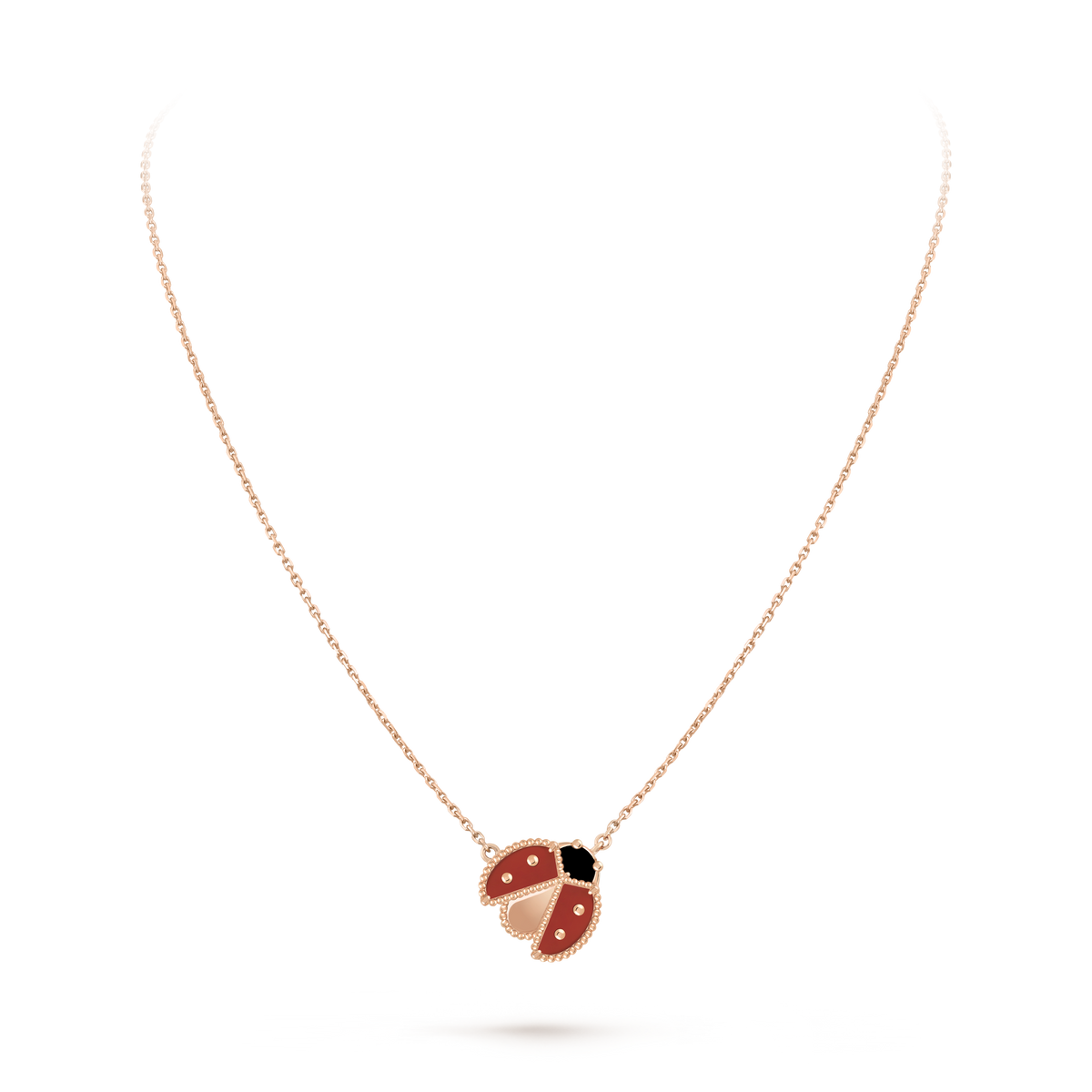 18K Lucky Spring Pendant Necklace