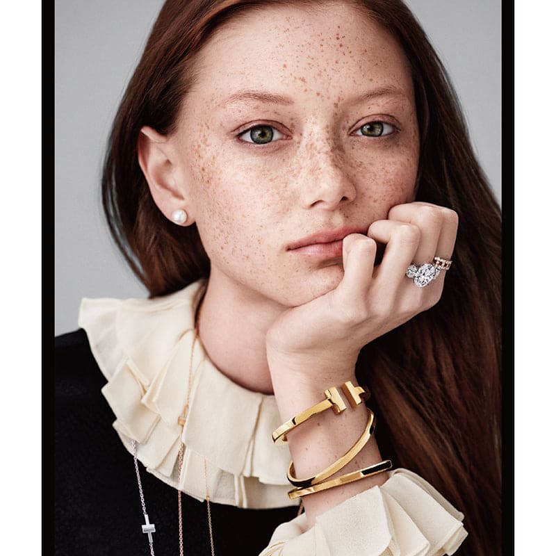 18K Tiffany Square Bracelet