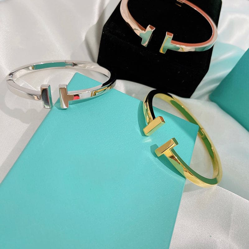 18K Tiffany Square Bracelet