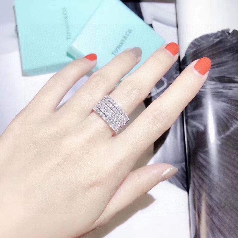 18K Tiffany Soleste Full Eternity Ring