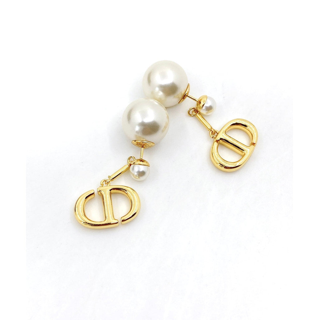 18K Tribales Pearl Earrings