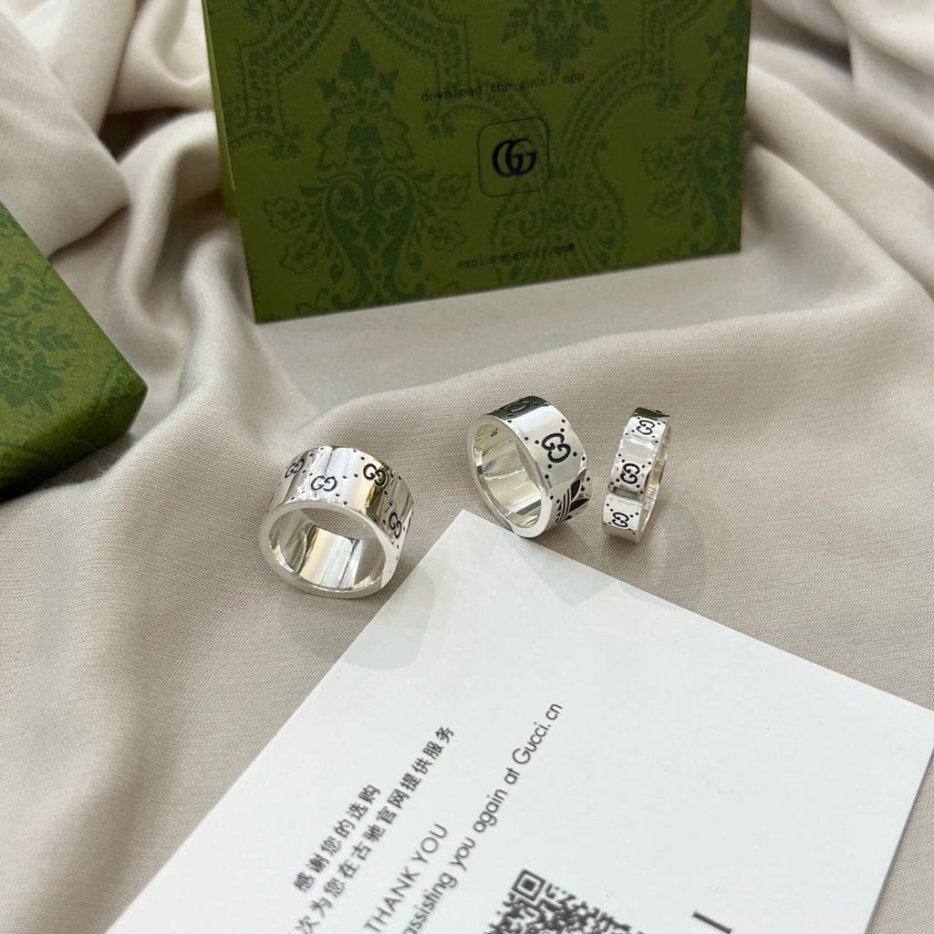 Double Gucci x Adidas Ring