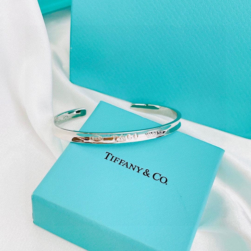 18K Tiffany 1837 Cuff Bracelet