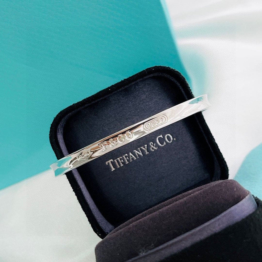 18K Tiffany 1837 Cuff Bracelet
