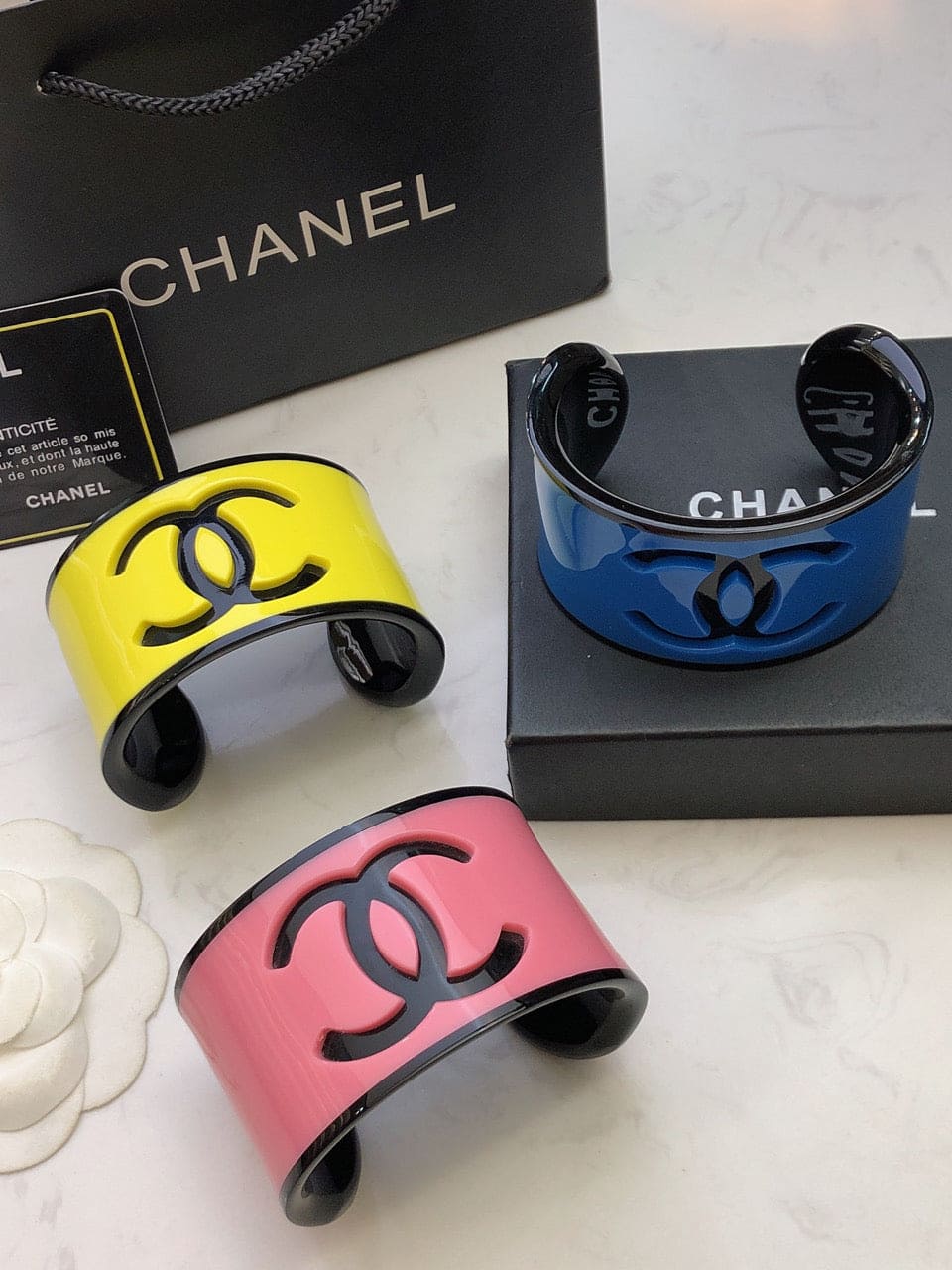 Chanel Yellow  Bracelet