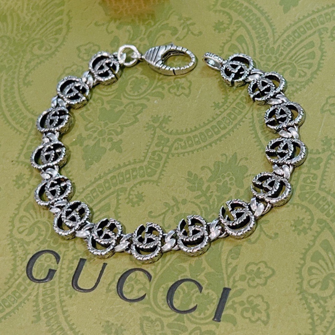 Double Gucci Interlocking Gucci Bracelet