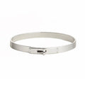 18K White Gold Kelly Hermes Bracelet