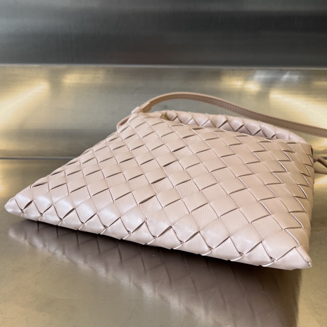 MINI HOP 25 IN SOFT PEACH CALFSKIN