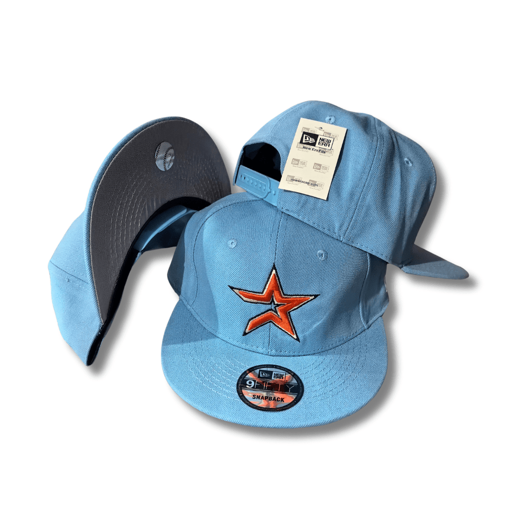 Houston Astros Sky Blue 9FIFTY Snapback Cap