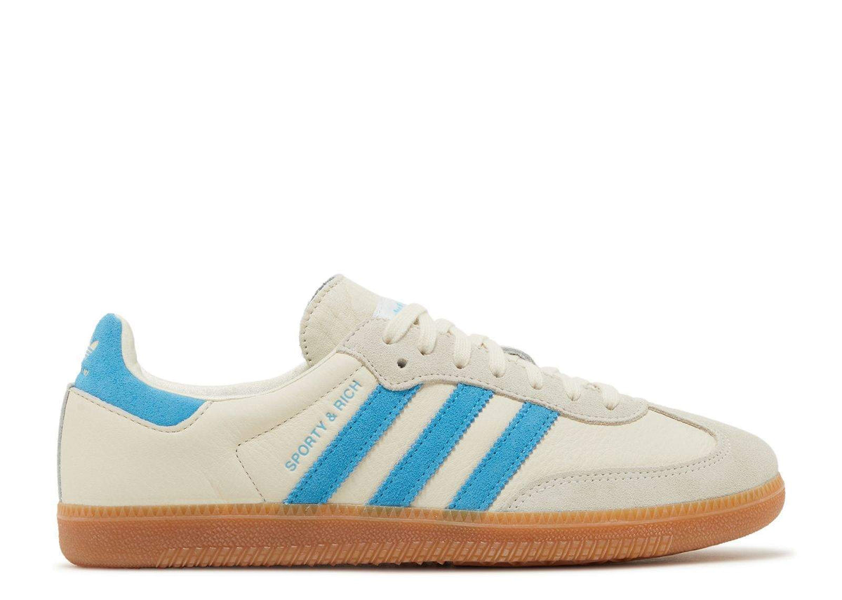 Sporty Rich X Samba OG Cream Blue Unfading Sneaker