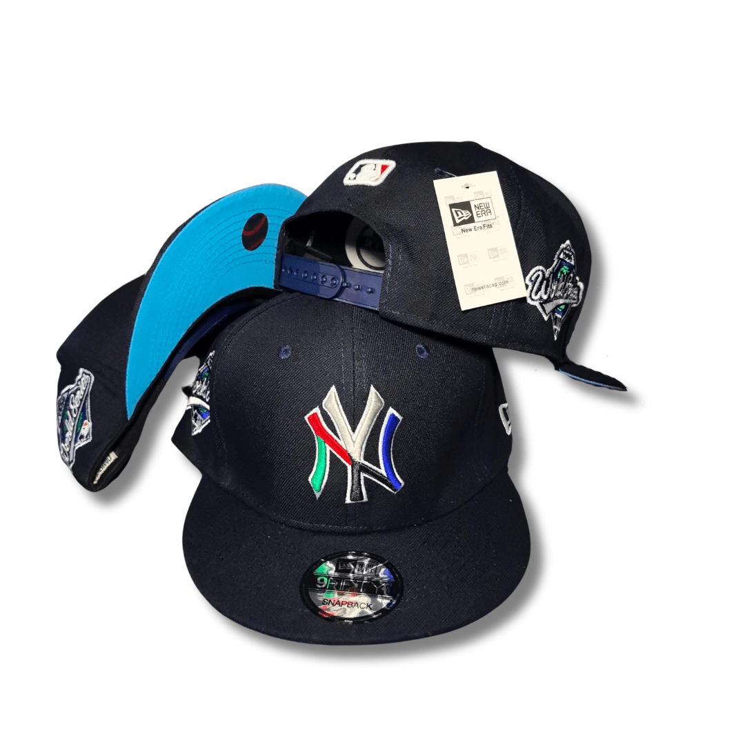 New Era Men's Navy and Black Hat 9FIFTY – Snapback Cap