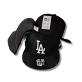 Los Angeles Dodgers New Era 9FIFTY Black and White Classic – Snapback Cap
