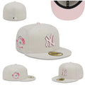New York Yankees 59FIFTY Pink and Gray Limited Edition Hat