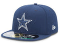 Dallas Cowboys Embroidered Star Snapback Hat with Adjustable Fit – Navy Blue