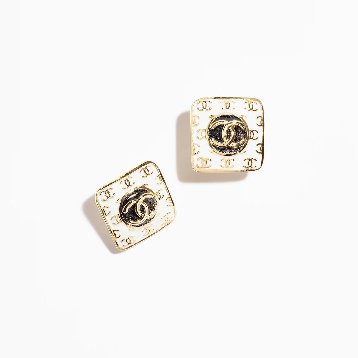 18K Vintage  Chanel Earrings