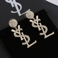 18K YSL Diamonds Earrings