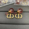 18K Petit Dior Earrings