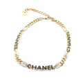 18K  Chanel Chain Choker Necklace