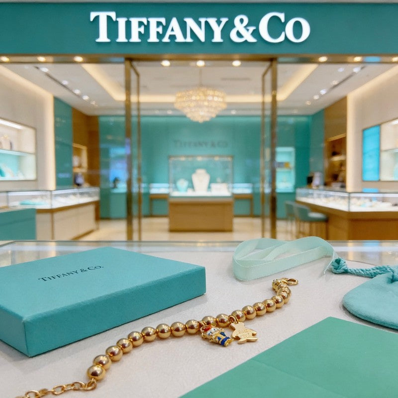 18K Return to Tiffany Tag Gold Bracelet