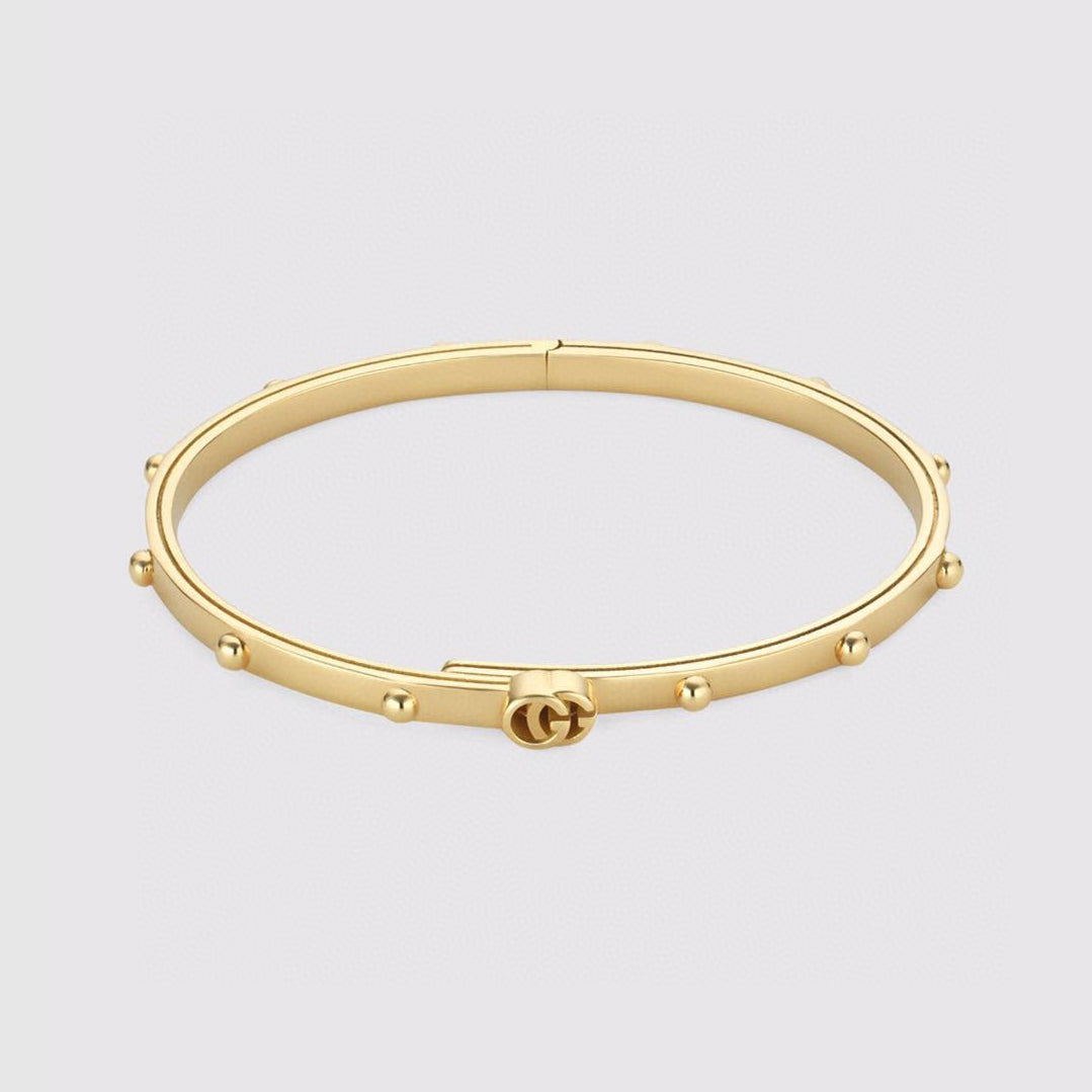18K Double Gucci Running Gucci Bracelet