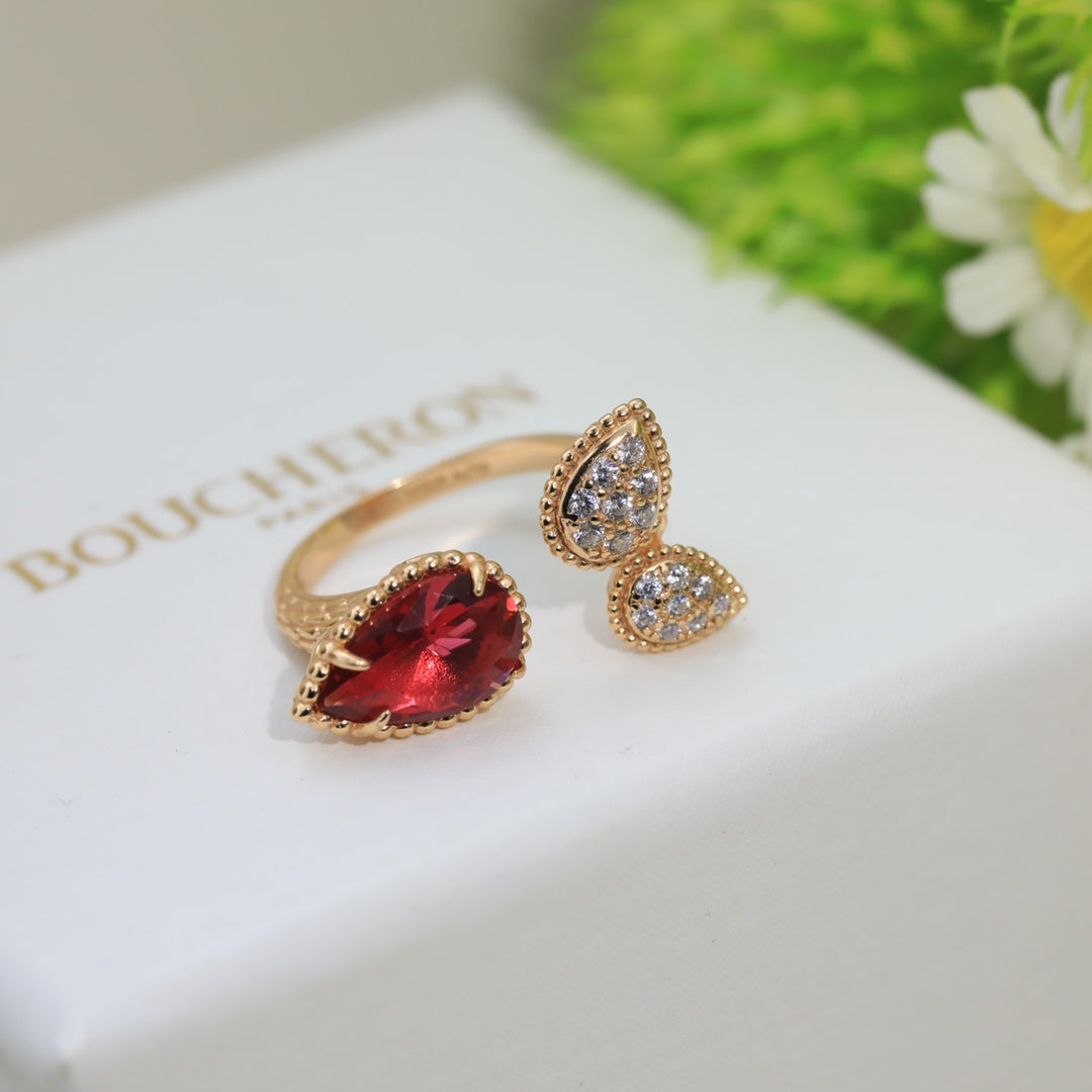 18K Serpent Boh¨¨me Diamonds Ring