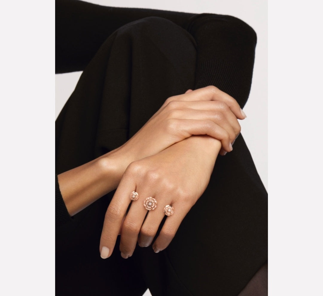 18K  Chanel Extrait De Cam¨¦lia Transformable Ring