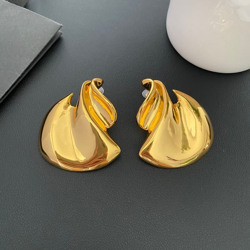 18K YSL Gold Earrings