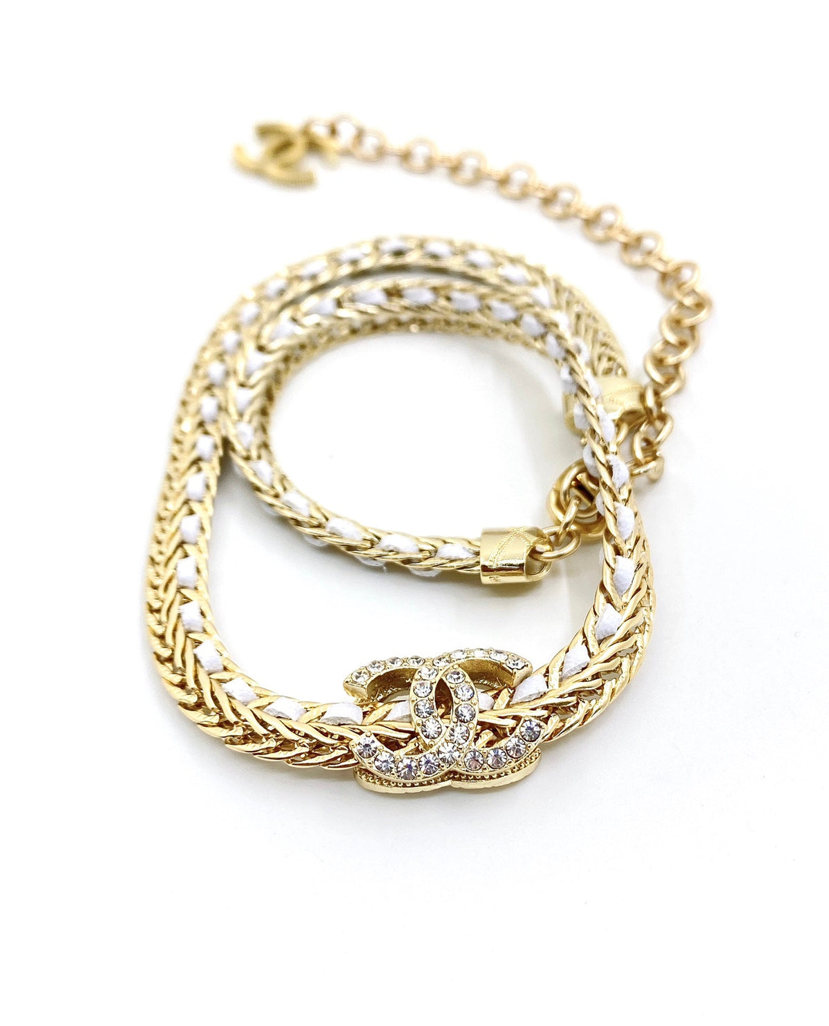 18K  Chanel Diamonds Choker Necklace