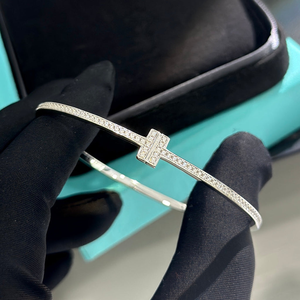 18K Tiffany Diamonds Bracelet