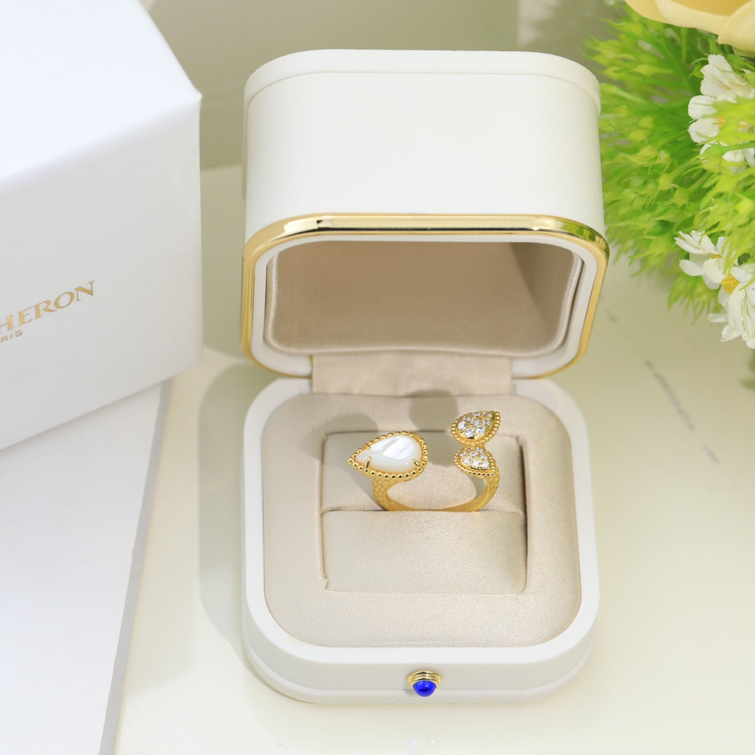 18K Serpent Boh¨¨me Diamonds Ring