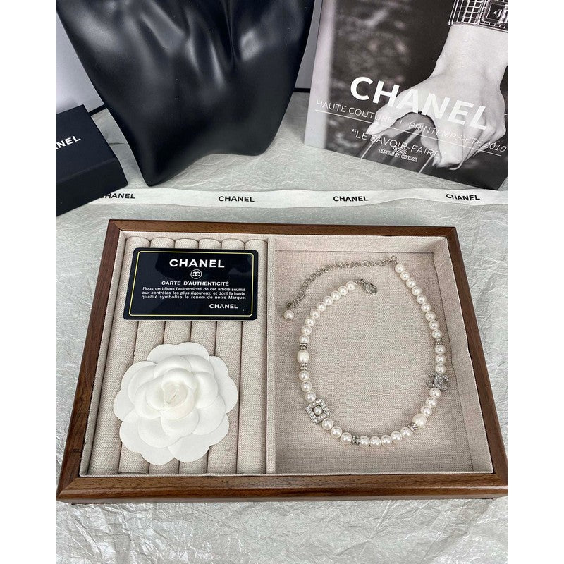 18K  Chanel Pearl Necklace