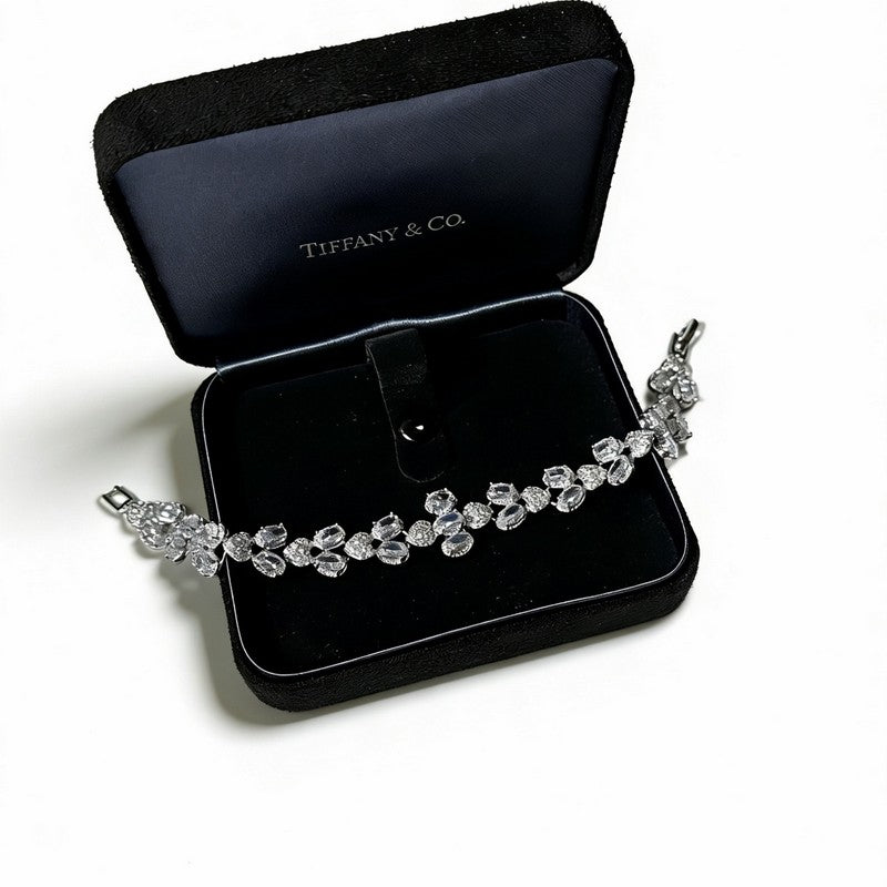 18K Return to Tiffany Crystal Bracelet
