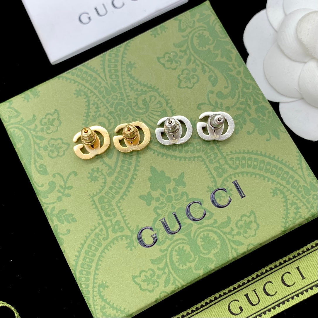 18K Double Gucci Earrings