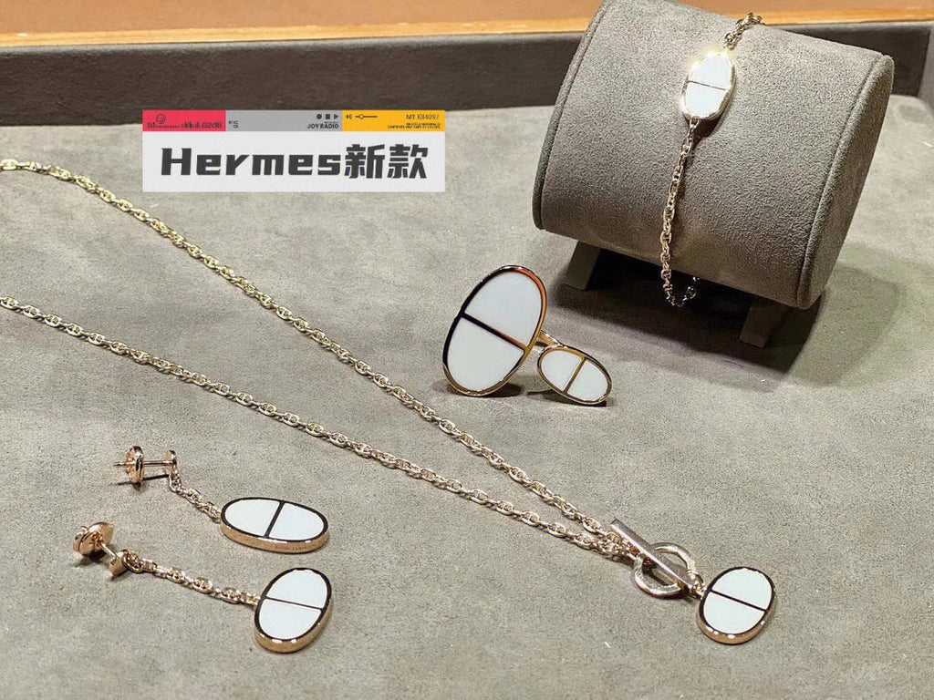 18K Chaine D'ancre Verso Large Hermes Ring