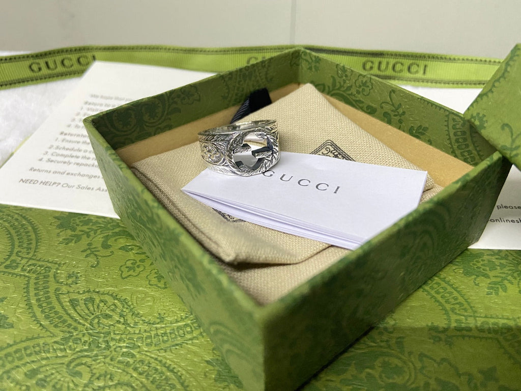 Double Gucci Interlocking Gucci Ring