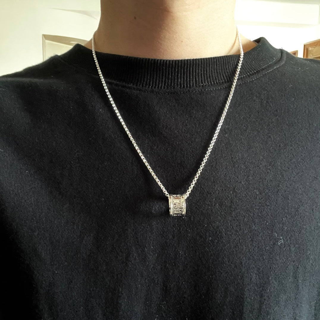 18K Double Gucci Icon Twirl Necklace