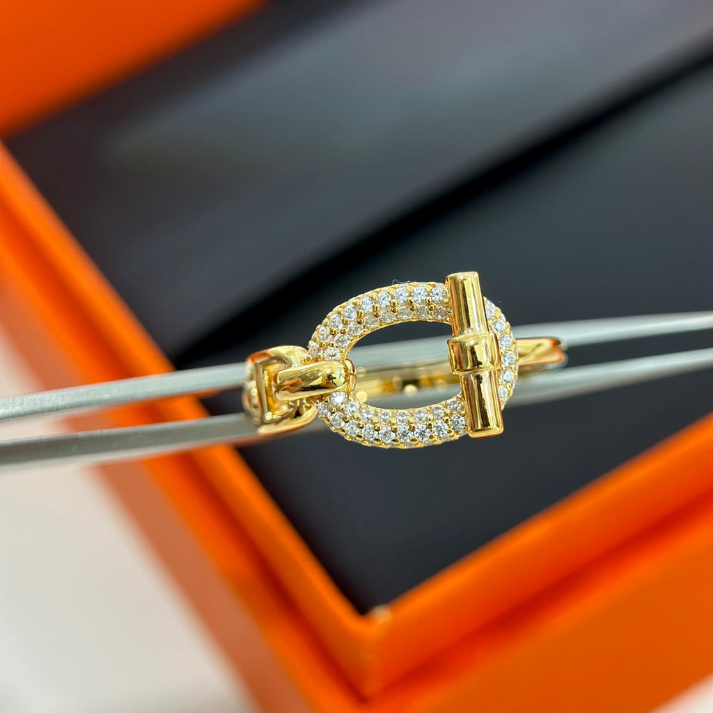 18K Adage Hermes Ring