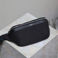 YSL 25S CLASSIC CROSSBODY BAG 26 IN BLACK CANVAS SILVER HARDWRE