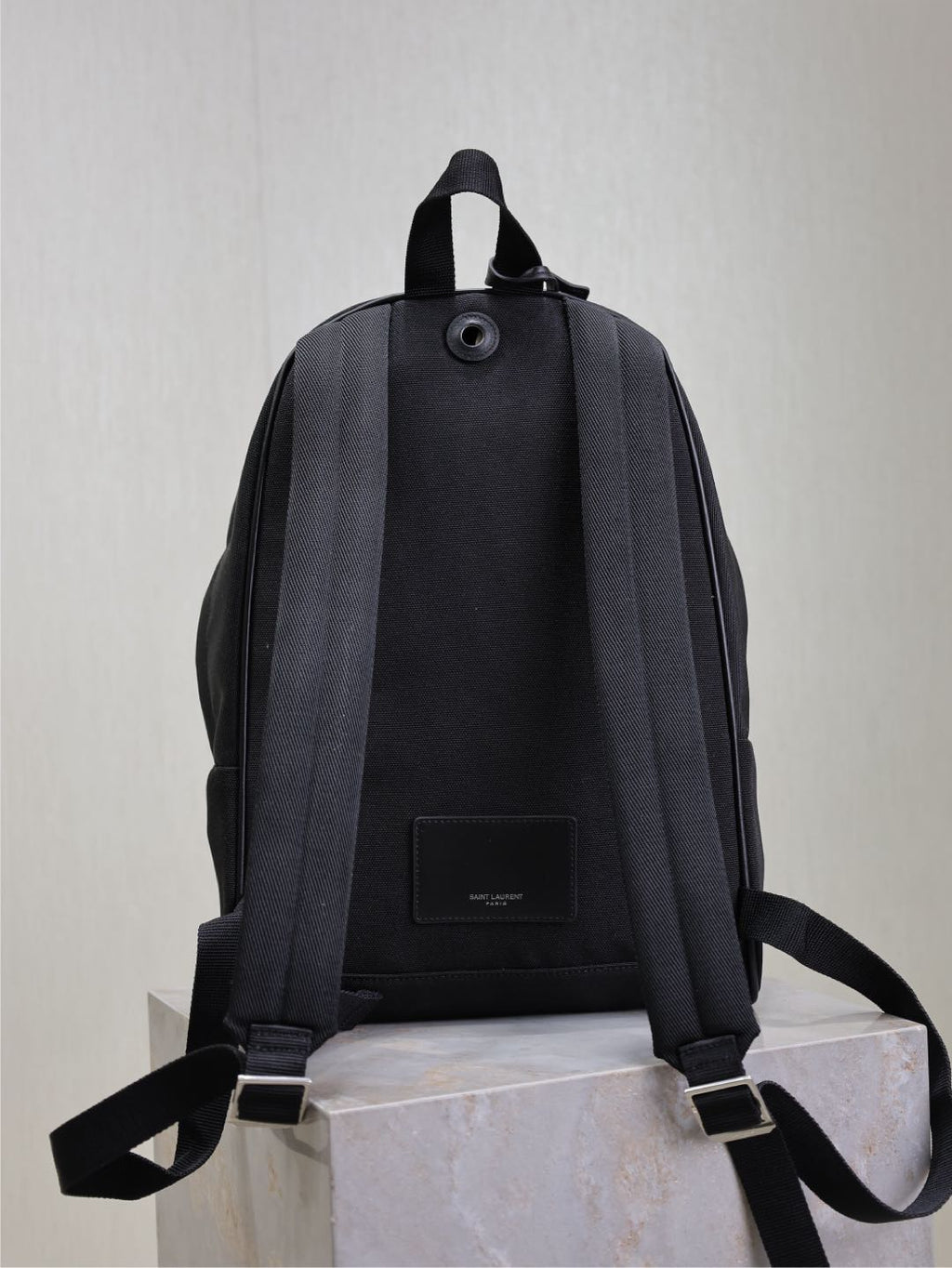 CITY BACKPACK 35 IN BLACK CANVAS