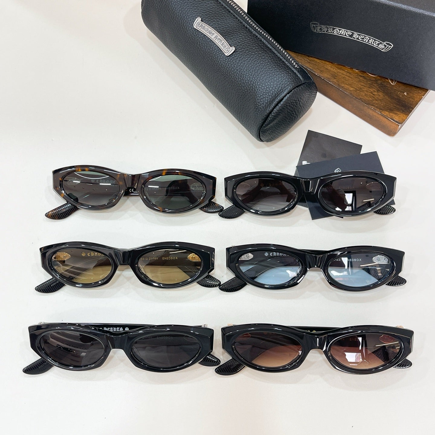 Chrome Hearts ENED BOX Sunglasses