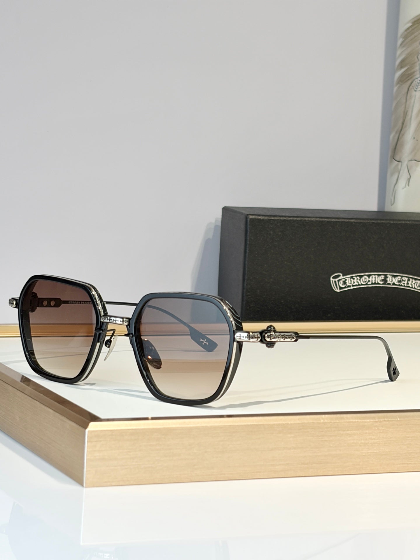 Chrome Hearts DANGER ZONE Sunglasses