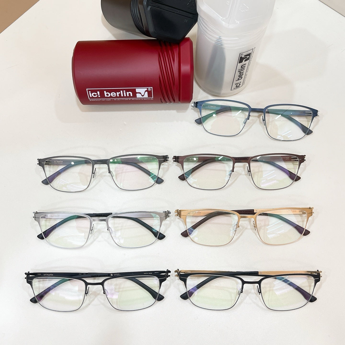 Berluti Kenny Large Eyeglasses